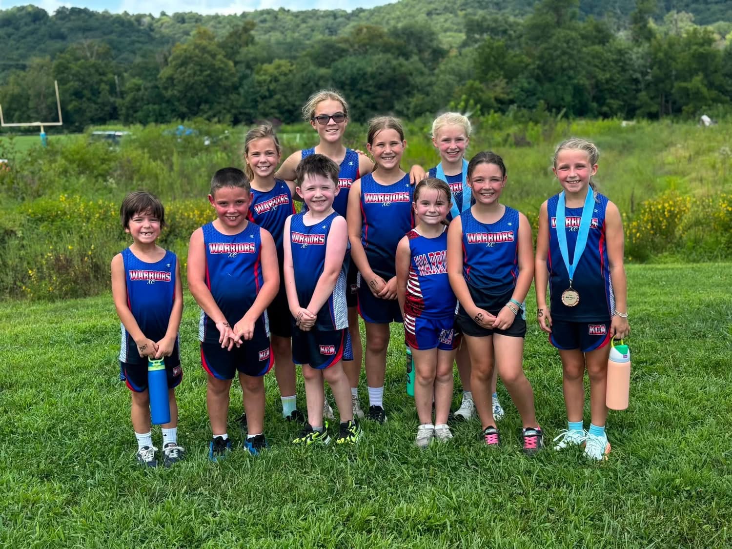 KCA Warriors cross country team